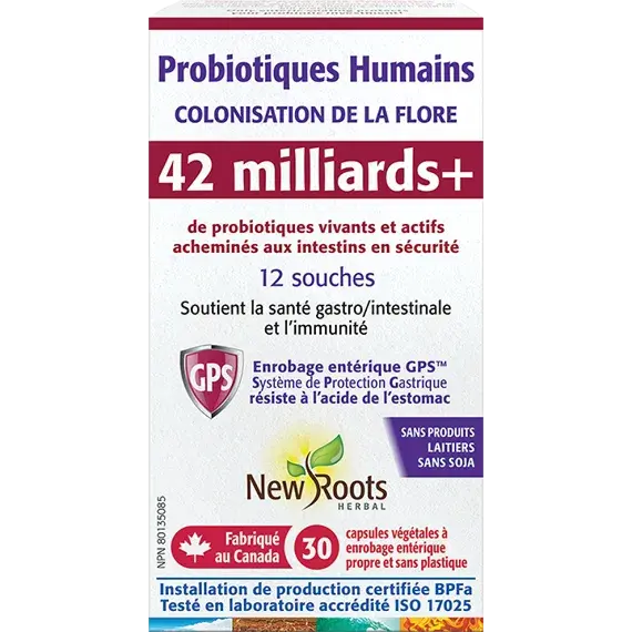 Probiotiques Humains 42 milliards+